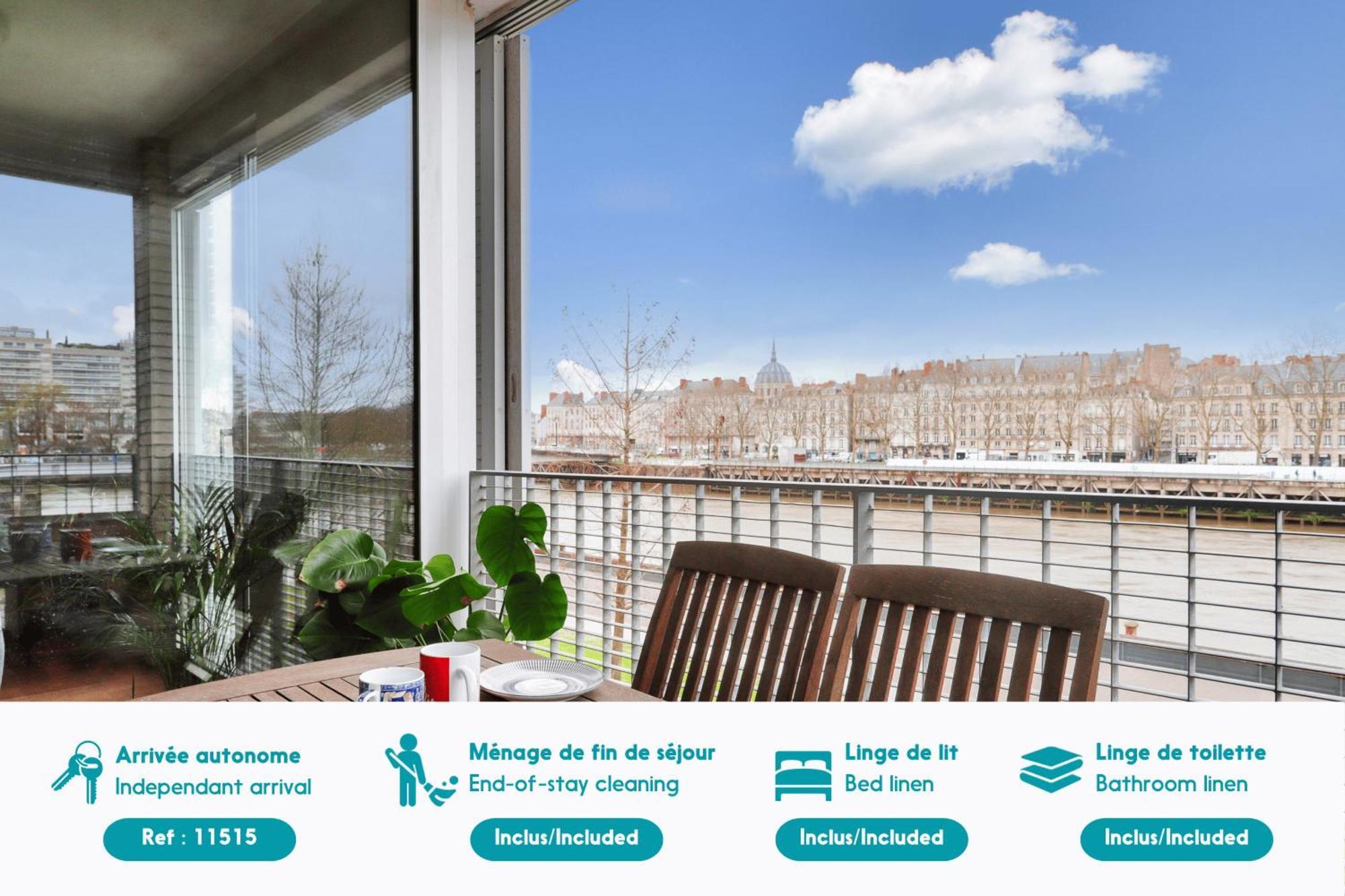 Apartment Sejour Sur L'ile De Avec Vue Sur La Loire